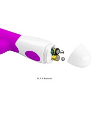 PRETTY LOVE CENTAUR VIBRADOR RABBIT 30 MODOS DE VIBRACION MORADO