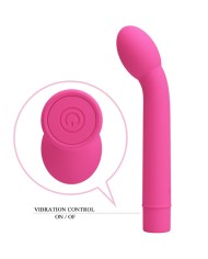 PRETTY LOVE LOGAN VIBRADOR PUNTO G 10 VIBRACIONES ROSA