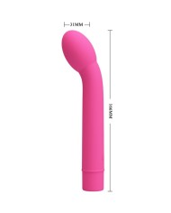 PRETTY LOVE LOGAN VIBRADOR PUNTO G 10 VIBRACIONES ROSA