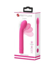PRETTY LOVE LOGAN VIBRADOR PUNTO G 10 VIBRACIONES ROSA