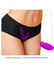 PRETTY LOVE MASAJEADOR VIBRADOR 12 VIBRACIONES CONTROL REMOTO MORADO
