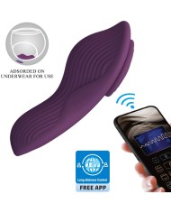 PRETTY LOVE MANE MASAJEADOR LAY ON CLITORIS 10 VIBRACIONES CONTROL REMOTO MORADO