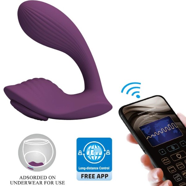 PRETTY LOVE FRANZ MASAJEADOR VIBRADOR APP GRATUTITA MORADO