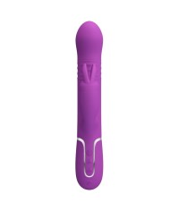 PRETTY LOVE COALE VIBRADOR RABBIT MULTIFUNCION 4 EN 1 MORADO