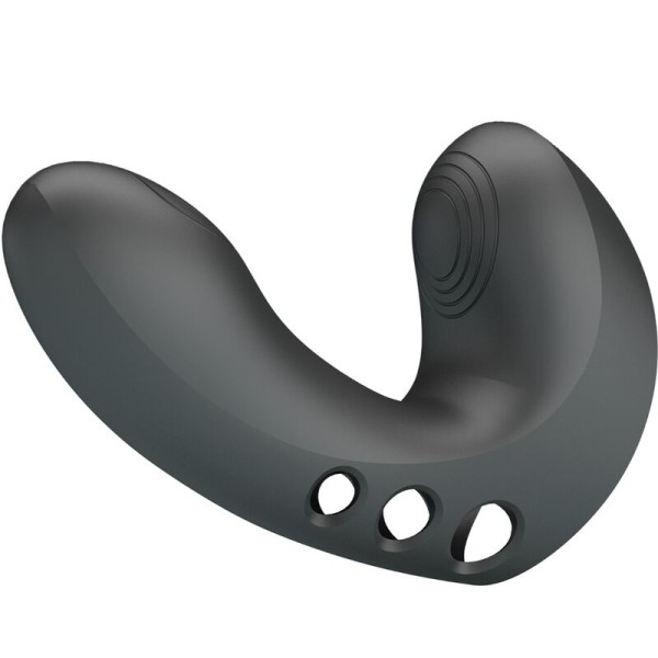 PRETTY LOVE CAMELIA VIBRADOR DE DEDO 7 VIBRACIONES NEGRO