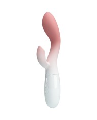 PRETTY LOVE BRIGHTY VIBRADOR PUNTO G ESTIMULADOR CLITORIS 30 VIBRACIONES ROSA