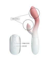 PRETTY LOVE BRIGHTY VIBRADOR PUNTO G ESTIMULADOR CLITORIS 30 VIBRACIONES ROSA