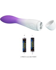 PRETTY LOVE BISHOP VIBRADOR PUNTO G 30 VIBRACIONES MORADO