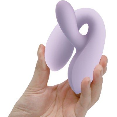 PRETTY LOVE ROSOLYN VIBRADOR RABBIT 10 VIBRACIONES MORADO