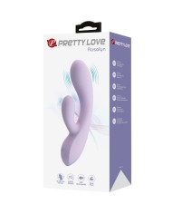PRETTY LOVE ROSOLYN VIBRADOR RABBIT 10 VIBRACIONES MORADO