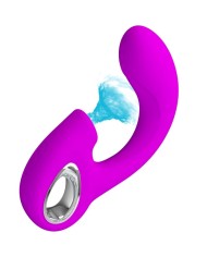 PRETTY LOVE SIBEL VIBRADOR PUNTO G ESTIMULADOR CLITORIS 10 VIBRACIONES MORADO