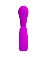 PRETTY LOVE SIBEL VIBRADOR PUNTO G ESTIMULADOR CLITORIS 10 VIBRACIONES MORADO