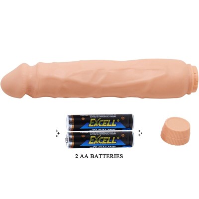 BAILE JACK VIBRADOR REALISTICO 26 CM NATURAL