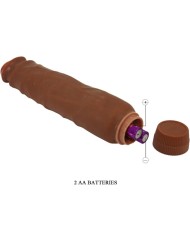 BAILE JACK VIBRADOR REALISTICO 26 CM MULATO