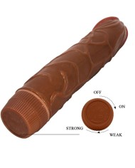BAILE BOB VIBRADOR REALISTICO 225 CM MULATO