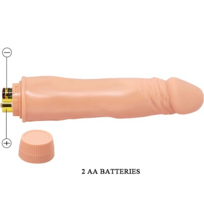 BAILE DWARF VIBRADOR REALISTICO 21 CM NATURAL