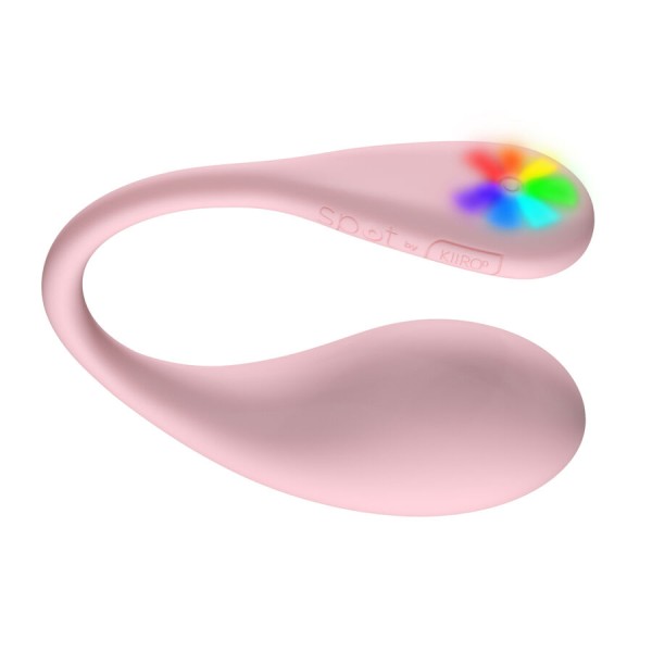 KIIROO SPOT KISS ME VIBRADOR FORMA U ROSA