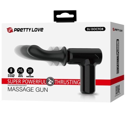 PRETTY LOVE DJ DOCTOR MASAJEADOR 5 CONFIGURACIONES NEGRO