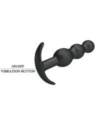 PRETTY LOVE SIDNEY VIBRADOR ANAL 10 VIBRACIONES NEGRO