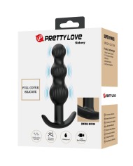 PRETTY LOVE SIDNEY VIBRADOR ANAL 10 VIBRACIONES NEGRO