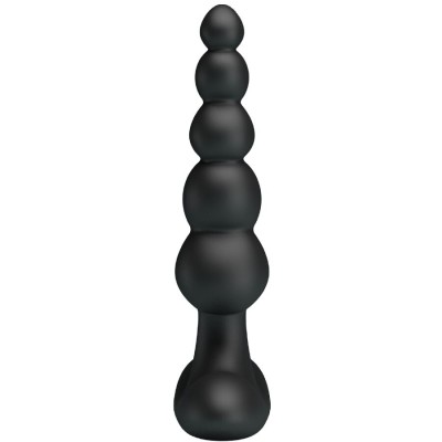 PRETTY LOVE CORBAN VIBRADOR ANAL 10 VIBRACIONES NEGRO