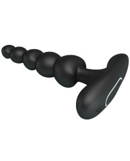 PRETTY LOVE CORBAN VIBRADOR ANAL 10 VIBRACIONES NEGRO