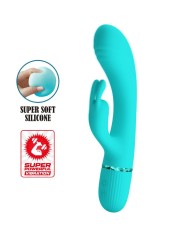 PRETTY LOVE SCOCCO VIBRADOR RABBIT TURQUESA