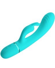 PRETTY LOVE SCOCCO VIBRADOR RABBIT TURQUESA
