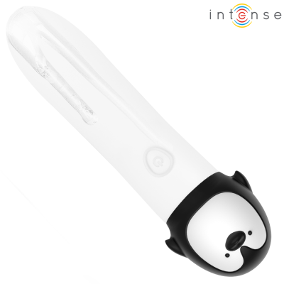 INTENSE RICO BALA VIBRADORA PINGUINO RECARGABLE USB 10 X 22 CM