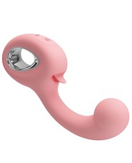 PRETTY LOVE ERYNNYES VIBRADOR PUNTO G ESTIMULADOR CLITORIS 10 VIBRACIONES ROSA