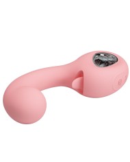 PRETTY LOVE ERYNNYES VIBRADOR PUNTO G ESTIMULADOR CLITORIS 10 VIBRACIONES ROSA