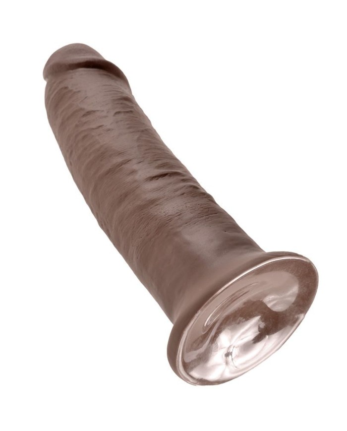 KING COCK 10 PENE MARRON 254 CM KING COCK 10 PENE MARRON 254 CM
