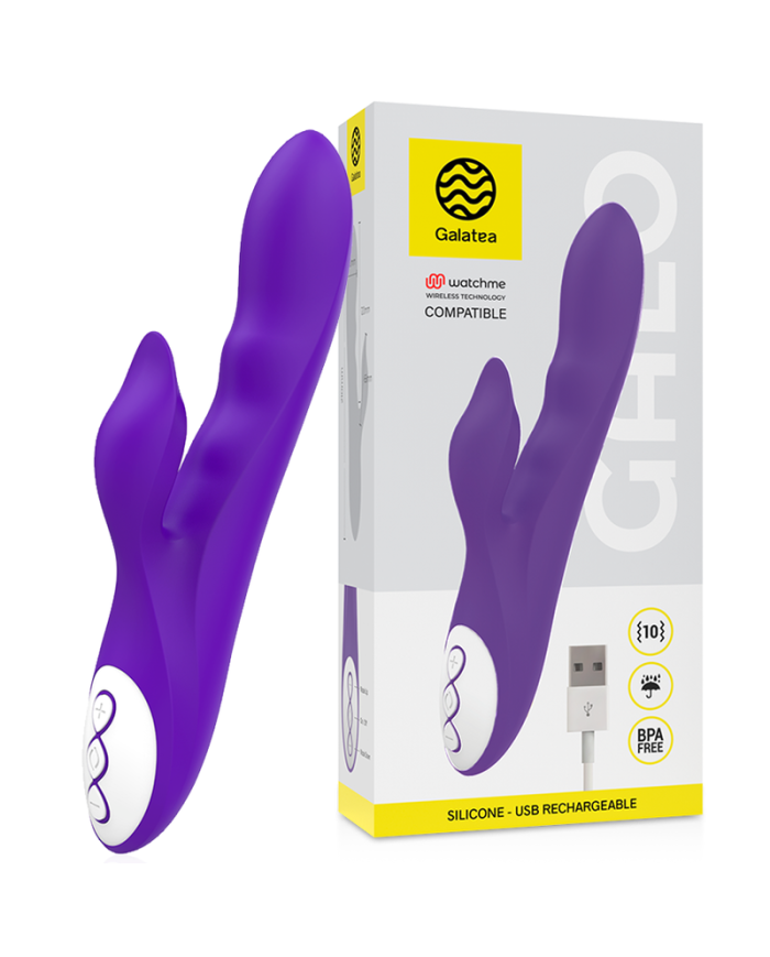 GALATEA GALO VIBRADOR LILA COMPATIBLE CON WATCHME WIRELESS TECHNOLOGY