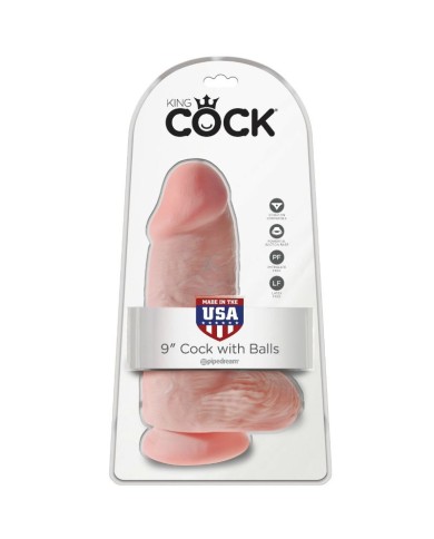 KING COCK PENE REALISTICO CHUBBY 23 CM KING COCK PENE REALISTICO CHUBBY 23 CM