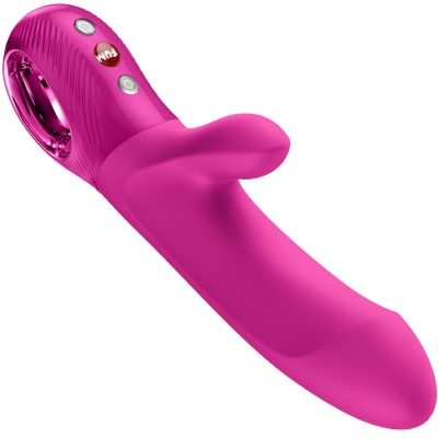 FUN FACTORY BI STRONIC EMBRACE CONEJO ESTIMULADOR DE EMPUJE MAGENTA