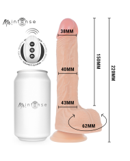 MR INTENSE BROSNAN REALISTICO MULTIFUNCION CON VIBRACION UP AND DOWN CONTROL REMOTO 22 CM O 4 CM