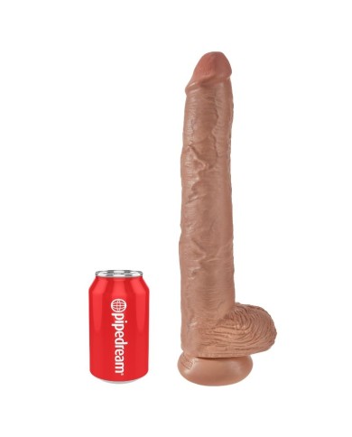 KING COCK PENE REALISTICO CON TESTICULOS 356 CM KING COCK PENE REALISTICO CON TESTICULOS 356 CM