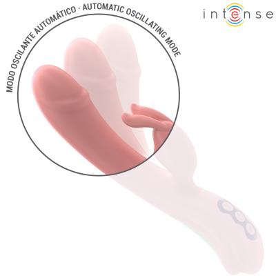 INTENSE RACHEL VIBRADOR RABBIT 5 VIBRACIONES ROSA