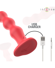 INTENSE CODY VIBRADOR CON VENTOSA ROJO CONTROL REMOTO