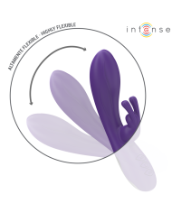 INTENSE RANDALL VIBRADOR RABBIT 10 VIBRACIONES MORADO