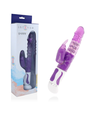 INTENSE GUPPY VIBRADOR ROTADOR LILA INTENSE GUPPY VIBRADOR ROTADOR LILA