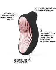 LELO SONA 3 CRUISE MASAJEADOR SONICO DE CLITORIS NEGRO