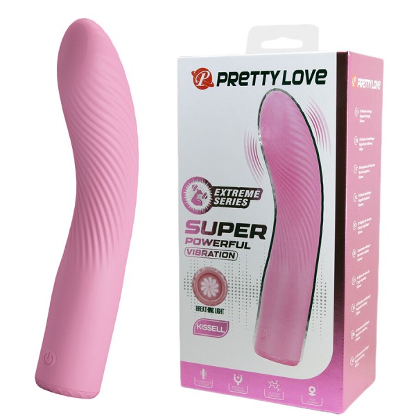 PRETTY LOVE KISELL VIBRADOR PUNTO G ROSA