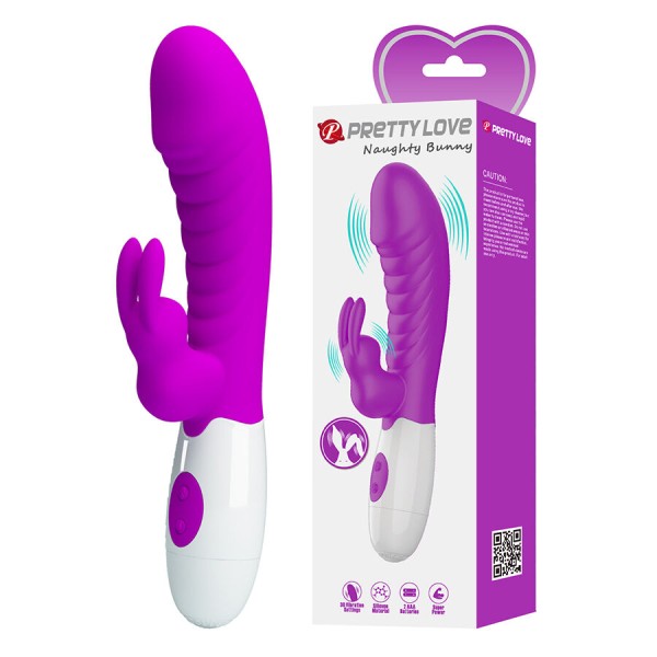 PRETTY LOVE NAUGHTY BUNNY VIBRADOR MORADO