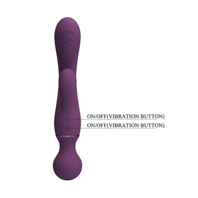 PRETTY LOVE ALL ROUNDER VIBRADOR PUNTO G MORADO