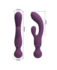 PRETTY LOVE ALL ROUNDER VIBRADOR PUNTO G MORADO