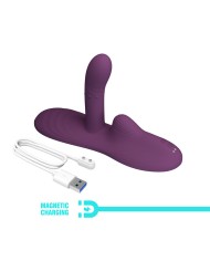 PRETTY LOVE LUKA SIT DOWN VIBRADOR CON EFECTO CALOR Y CONTROL REMOTO