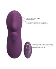 PRETTY LOVE LUKA SIT DOWN VIBRADOR CON EFECTO CALOR Y CONTROL REMOTO