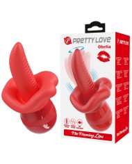 PRETTY LOVE OBELIA LENGUA MASTURBADORA CON MOVIMIENTO ORBITAL