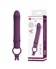 PRETTY LOVE CORA VIBRADOR FORMA PENE CON ANILLO DE SUJECION